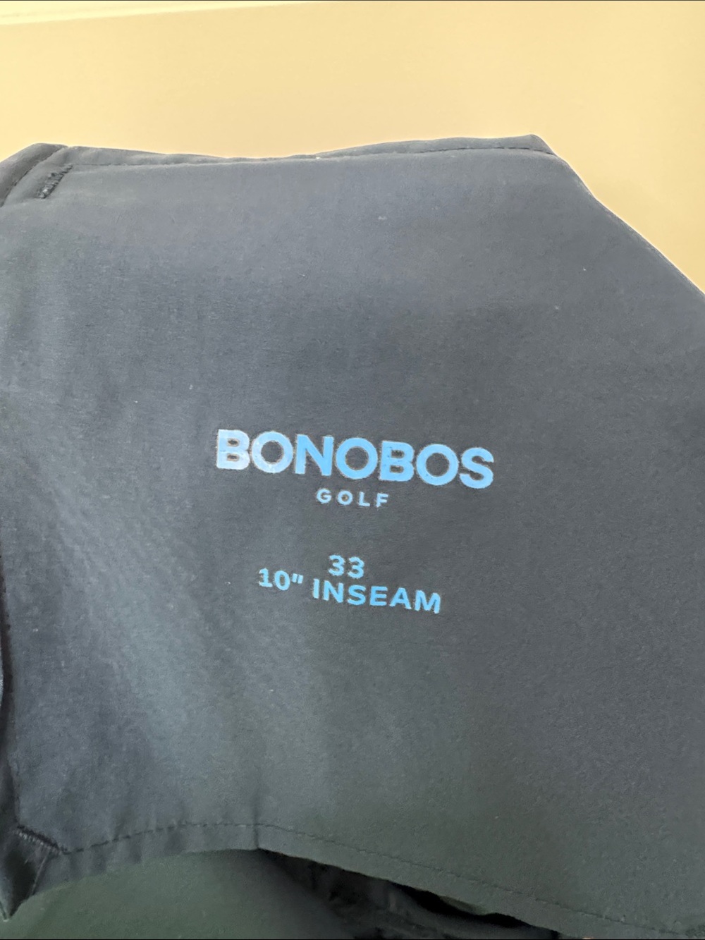 Bonobos Navy Flat-Front Performance Shorts - Picture 2 of 3